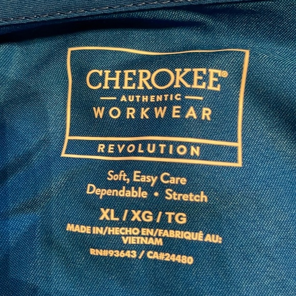 Cherokee Workwear Revolution Royal Blue Jacket XL - Picture 2 of 2